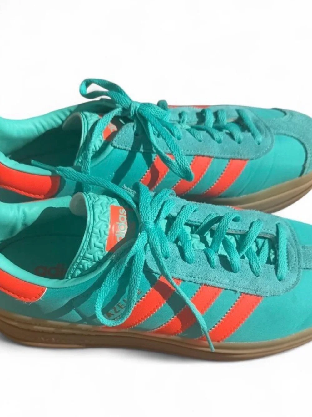 adidas gazelle teal